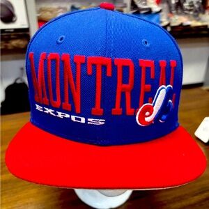 Montreal Expos retro New Era one size fits all vintage hat
